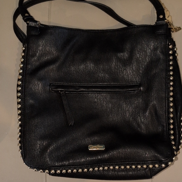 Jessica Simpson Handbags - Jessica Simpson Black Studded Shoulder Bag